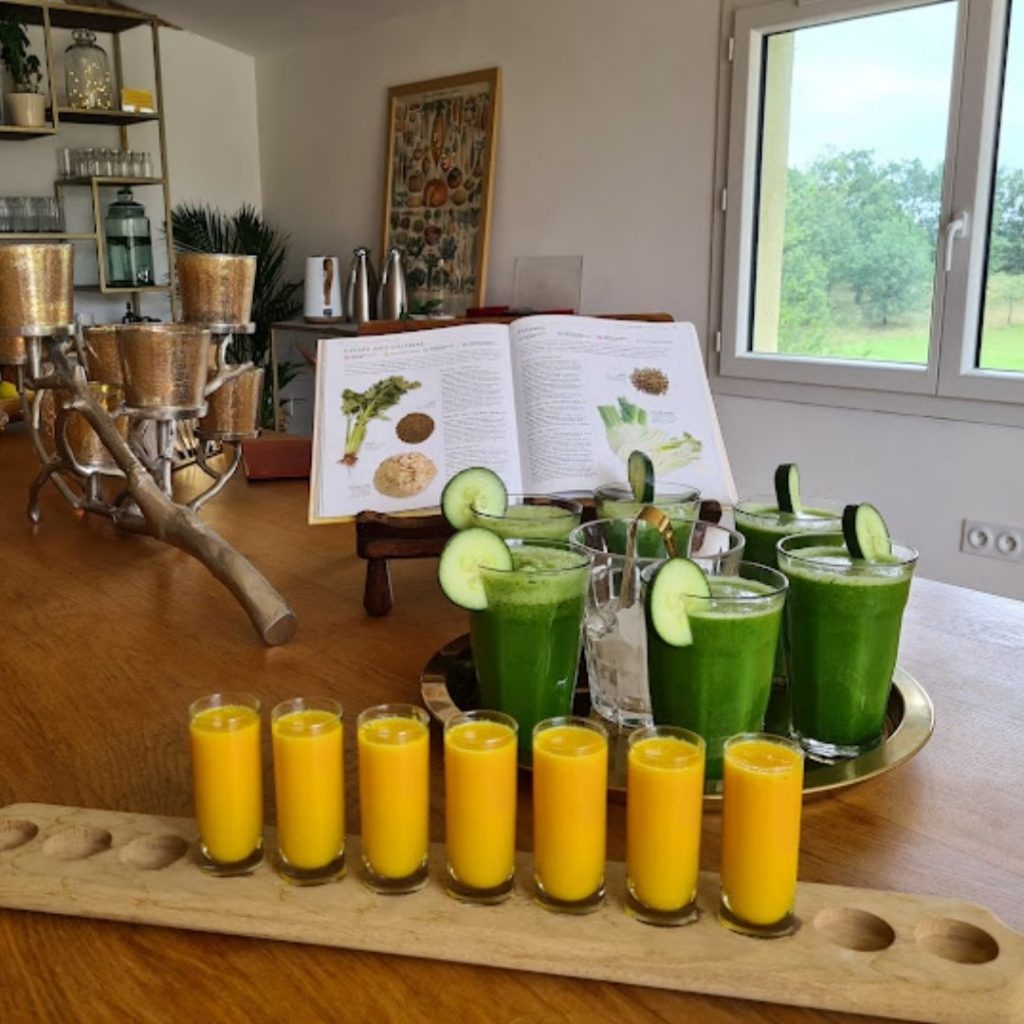 Organic Juice Detox Retreats in SW France