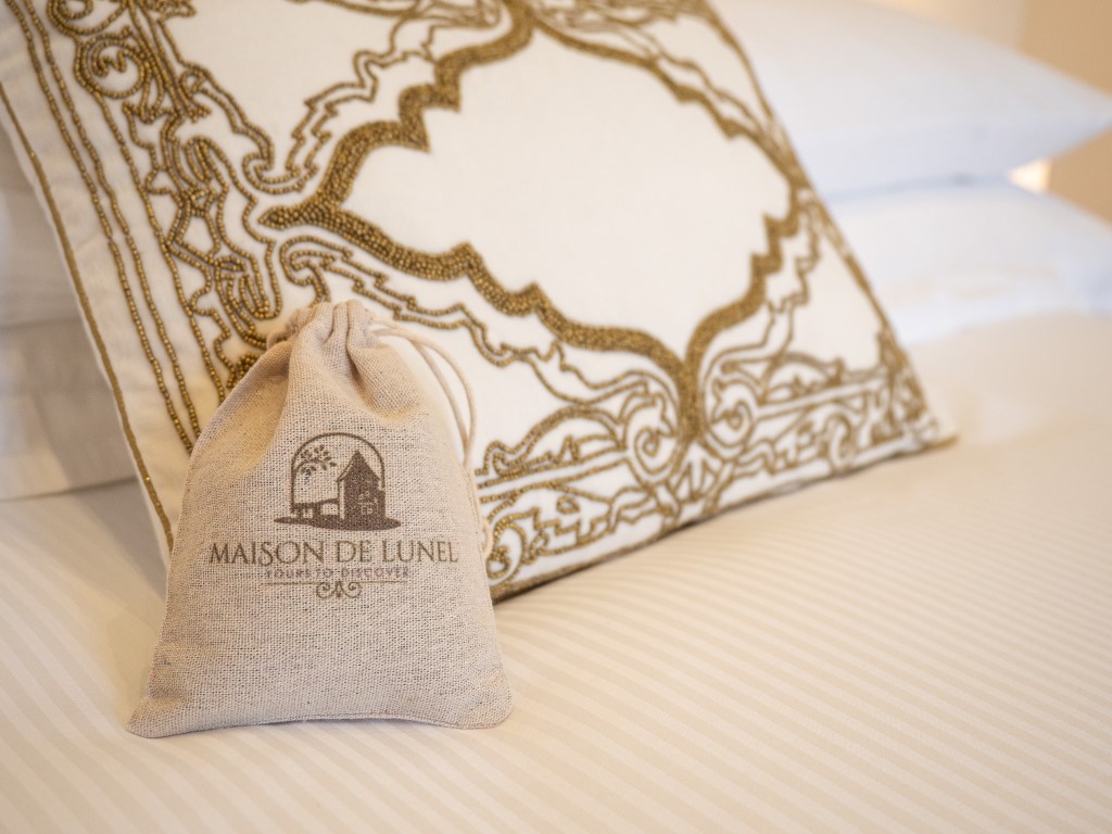 Scented lavender bags in all our rooms for a restful sleep
