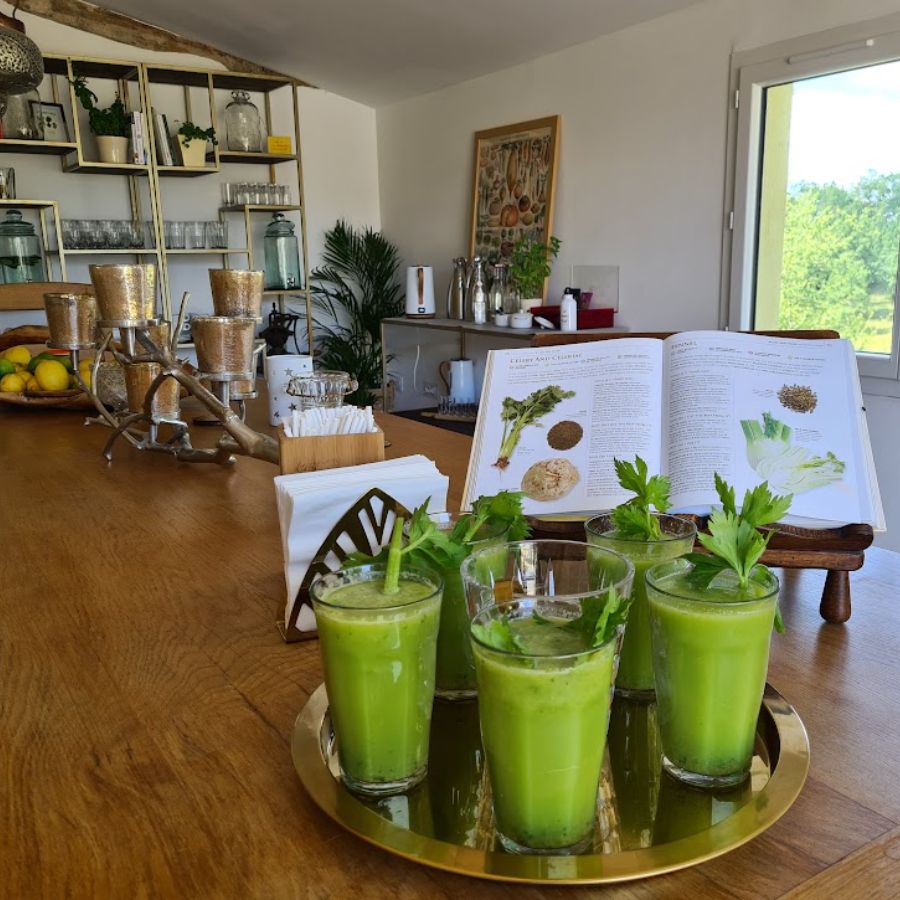 Enjoy your stay on our juice detox retreat